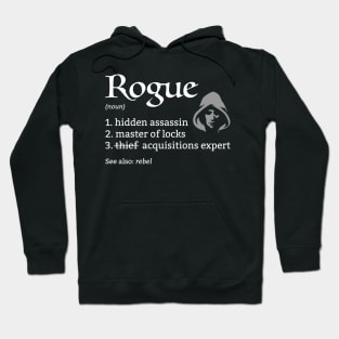 D&D Rogue Class Definition Hoodie